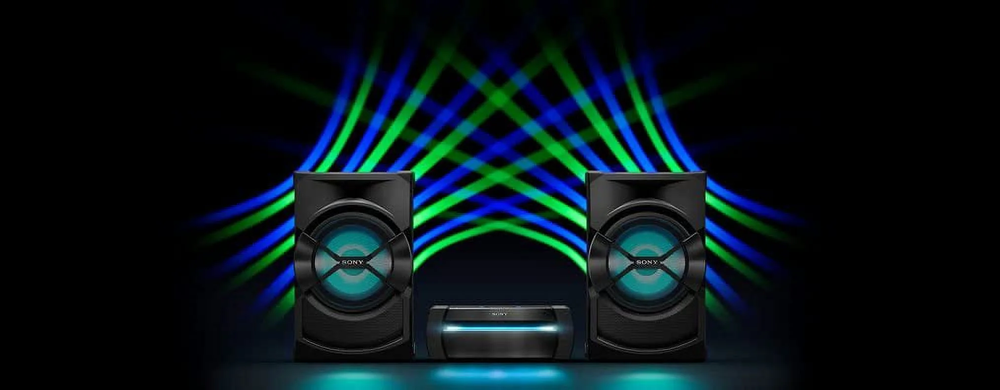 Sony High-Power Wireless Home Audio System with Bluetooth USB Play