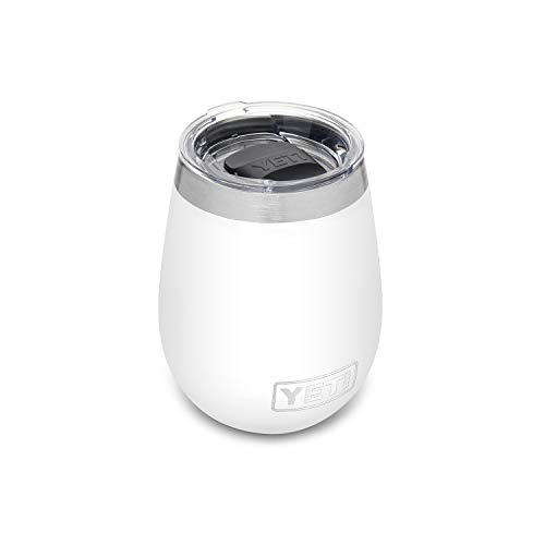 YETI Rambler 10 oz Wine Tumbler, Vacuum Insulated, Stainless Steel with MagSlider Lid, Navy