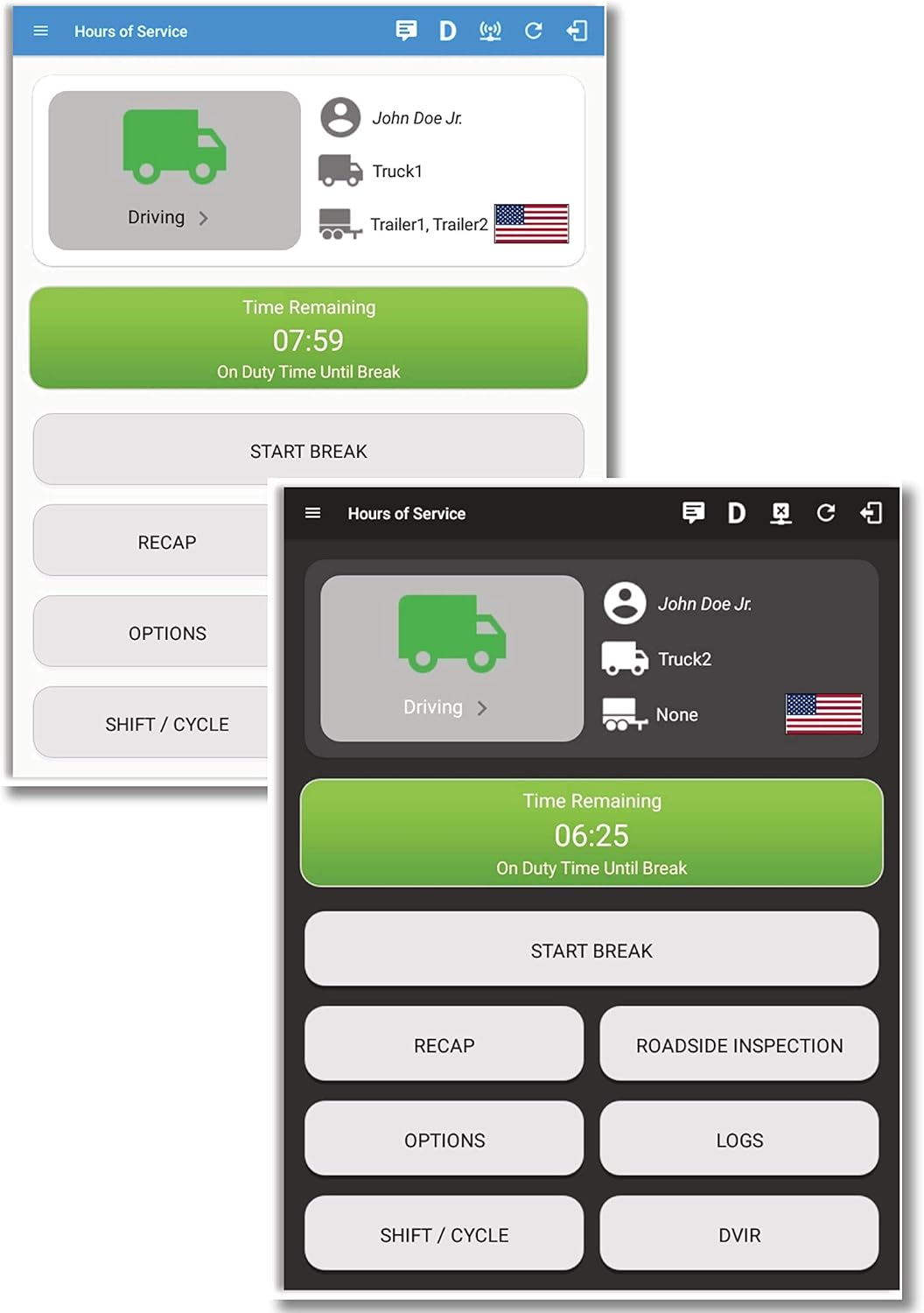 ThinAir ELD - Electronic Logging Device for Light-Duty Vehicles (BYOD - Display Not Included), DOT Compliant, IFTA, DVIR