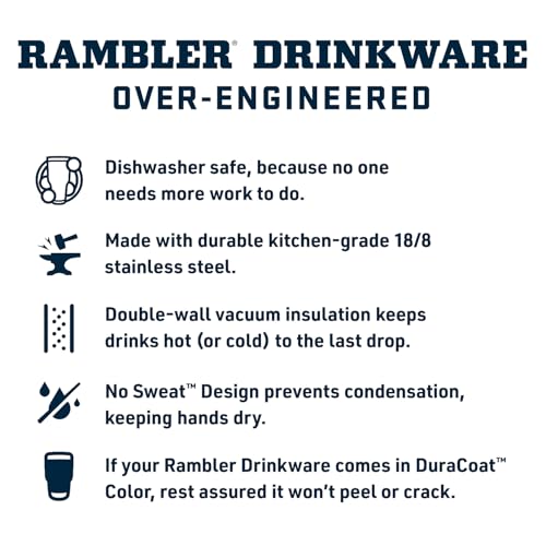 YETI Rambler 18 oz Bottle, Vacuum Insulated, Stainless Steel with Chug Cap, Sandstone Pink