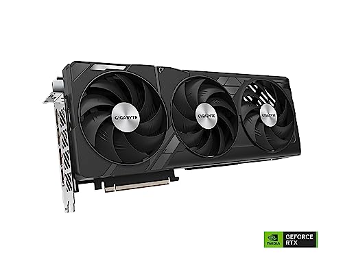 GIGABYTE GeForce RTX 4090 Gaming OC 24G Graphics Card, 3X WINDFORCE Fans, 24GB 384-bit GDDR6X, GV-N4090GAMING OC-24GD Video Card
