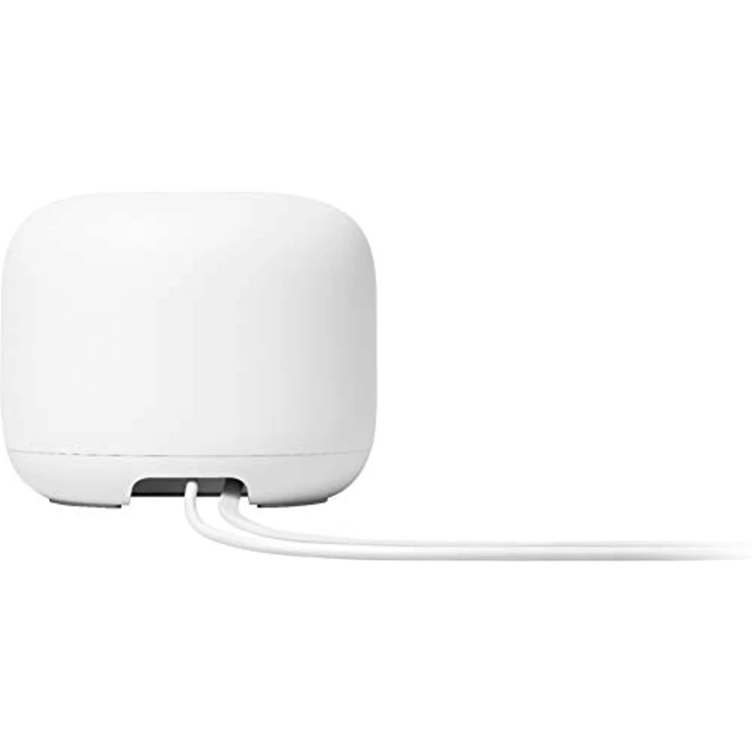 Google Nest WiFi - AC2200 (2nd Generation) Router and Add On Access Point Mesh Wi-Fi System Bundles (2-Pack, Snow)