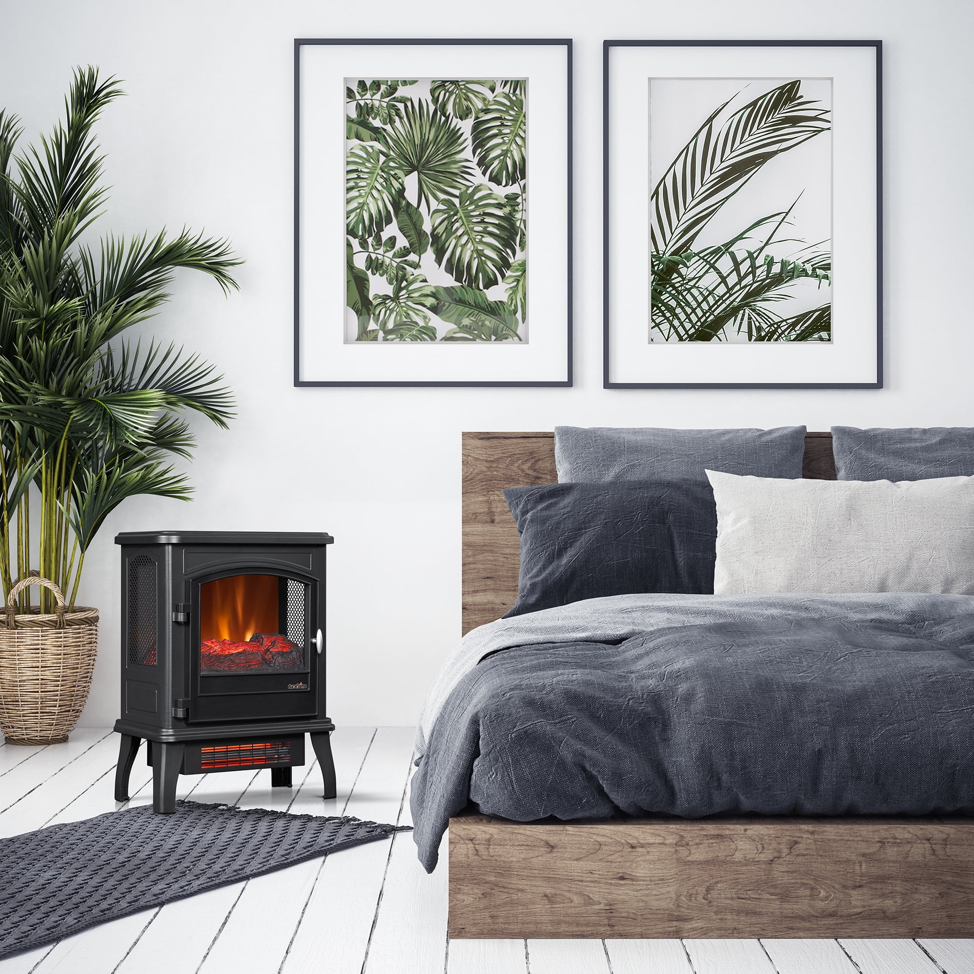 Duraflame Infrared Quartz Electric Fireplace Stove Heater