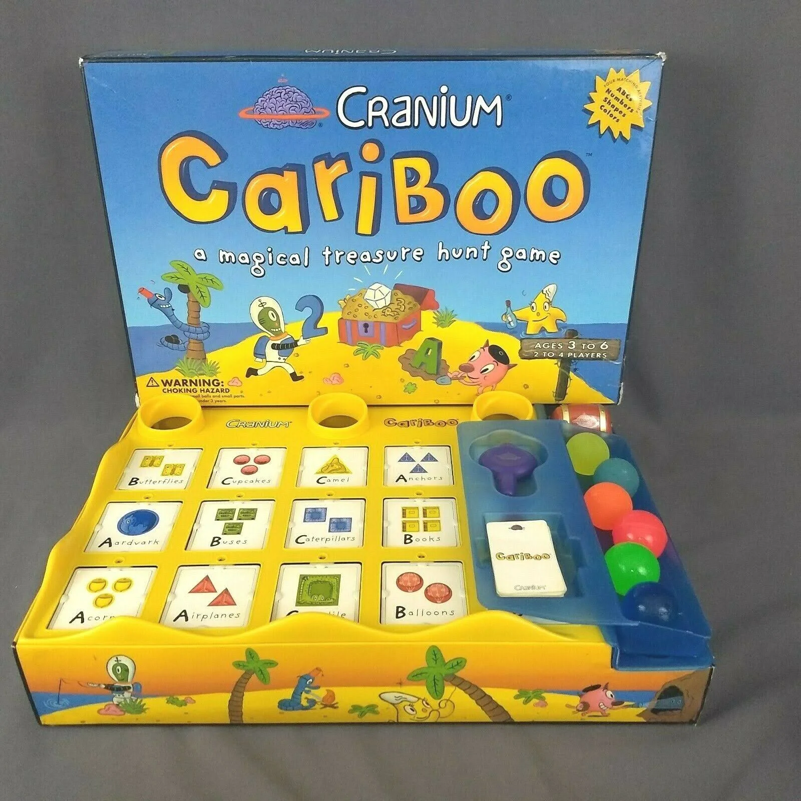 Cranium Cariboo Magical Treasure Hunt Game 2002 Complete
