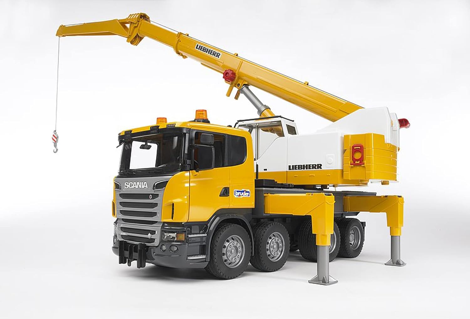 Bruder Scania R-Series Liebherr Crane with Lights and Sounds
