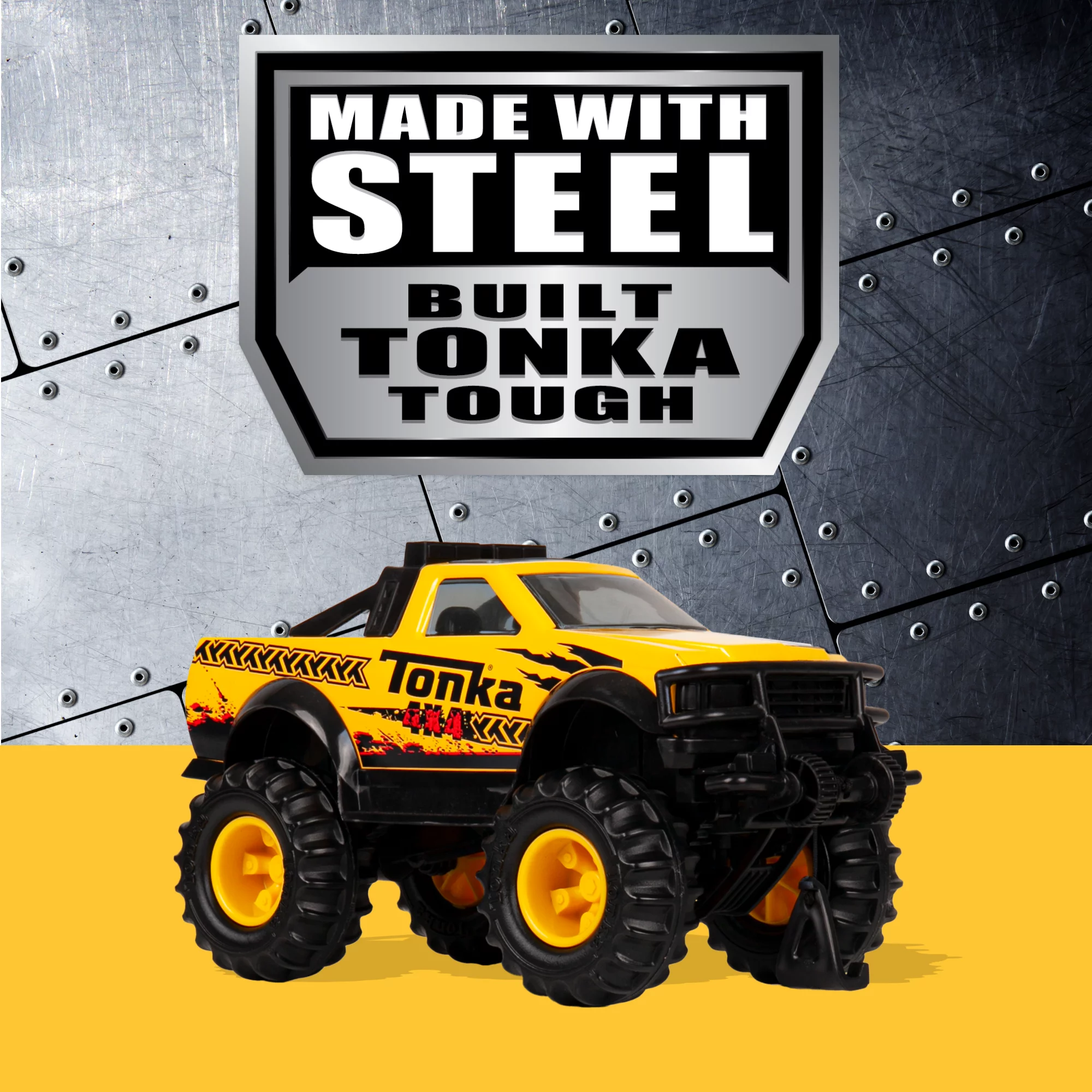 Tonka - Steel Classics - 4x4 Pickup Truck
