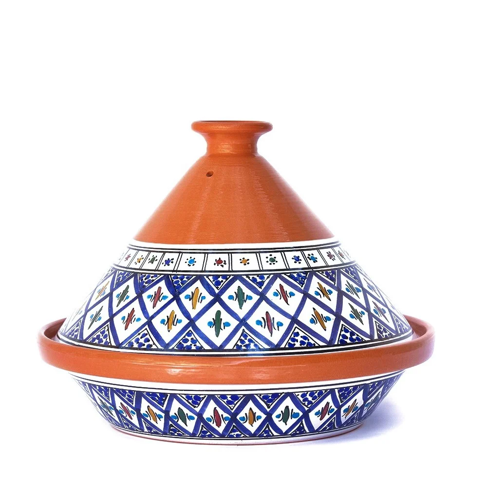 Kamsah Large Supreme Tagine Pot Blue
