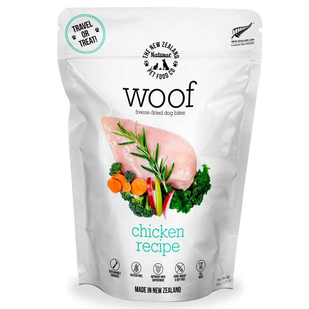 New Zealand Natural Pet Food Woof Chicken Freeze-Dried Dog Food - Pet Supplies online store