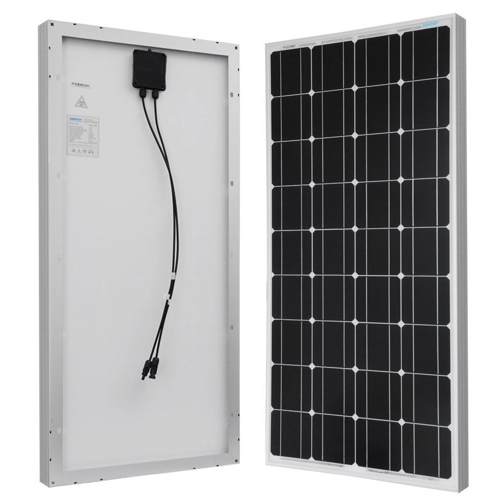 Renogy 100 Watts 12 Volts Monocrystalline Solar Panel Bundle Kit with
