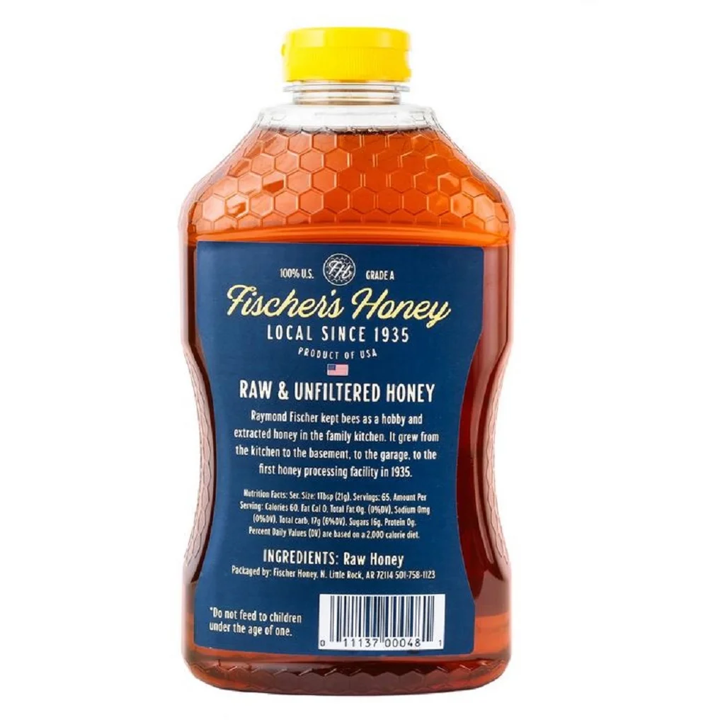 Fischer's Honey Raw and Unfiltered (48 oz.)