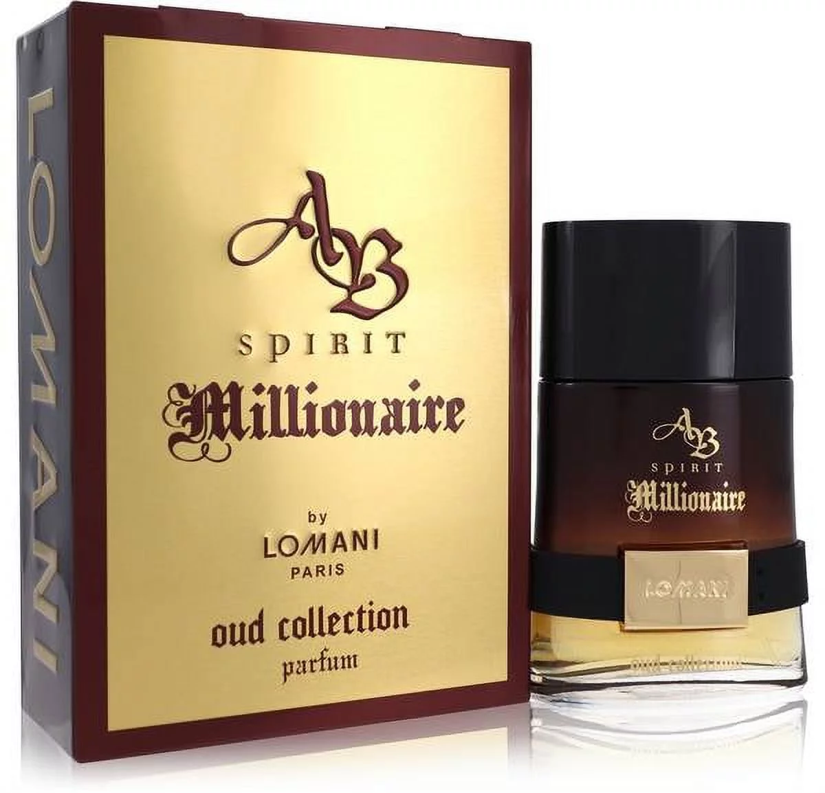 AB Spirit Millionaire Oud Collection For Men Parfum 3.3oz/100ml by Lomani