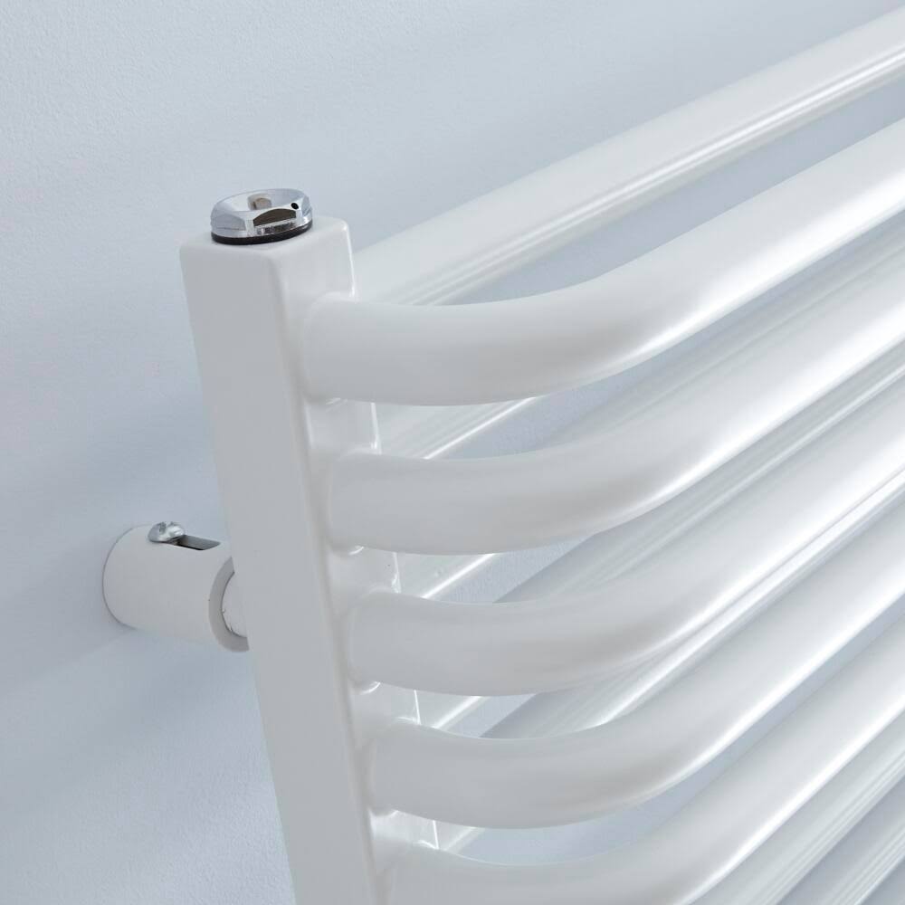 Arch - White Hydronic Heated Towel Warmer - 39.25x22 x 23.5x22