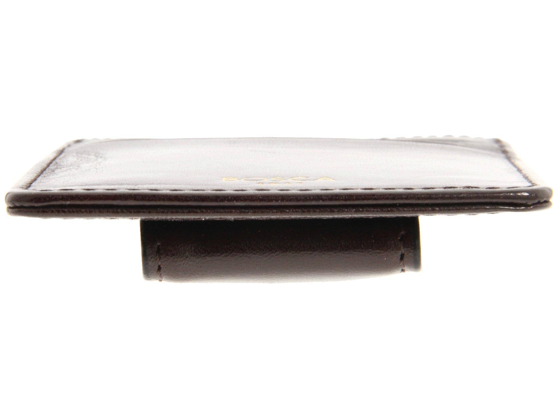 Bosca Deluxe Front Pocket Wallet Old Leather - Cognac