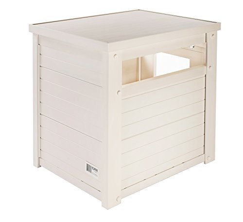 New Age Pet ECOFLEX Jumbo Litter Box Cover End Table - Espresso (EHLB802-02)