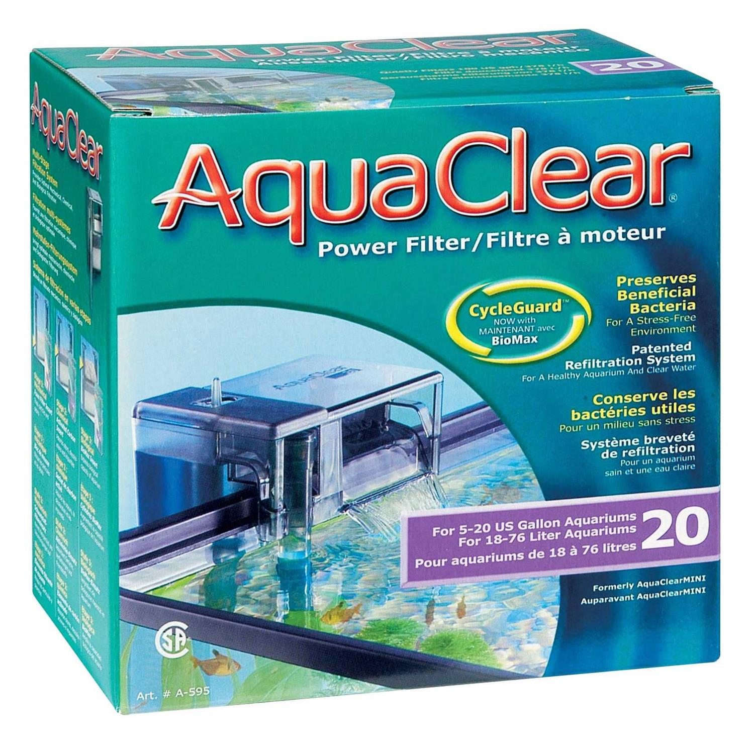 Aquaclear 20 Power Filter - Pet Supplies online store