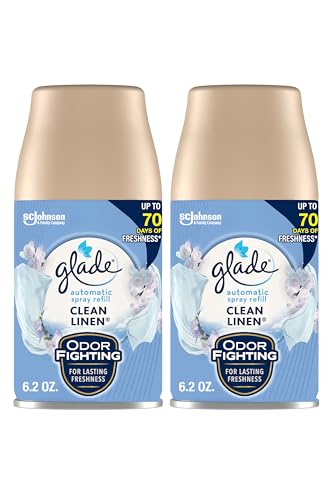 Glade Automatic Spray Refill, Air Freshener for Home and Bathroom, Exotic Tropical Blossoms, 6.2 Oz, 2 Count