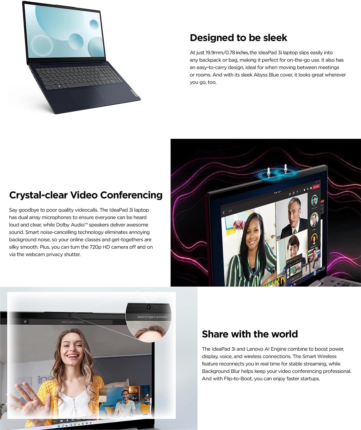 Lenovo - 2023 - IdeaPad 3i - 15.6