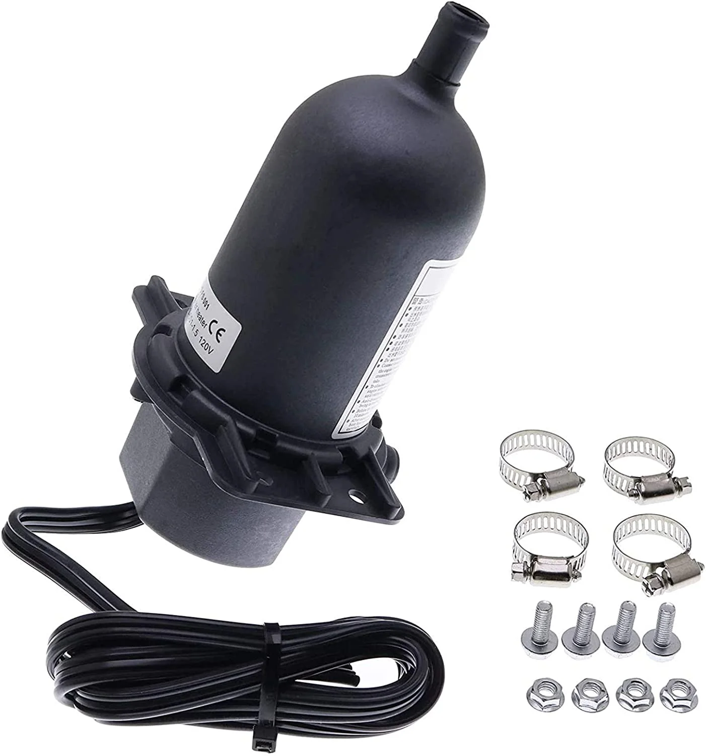 Sz Machparts Water Heater TPS FS 001 500W, 1000W, 1500W, 2000W 120V Optional Fit for Diesel Generator Set (FS-001-1.5 [1500W])