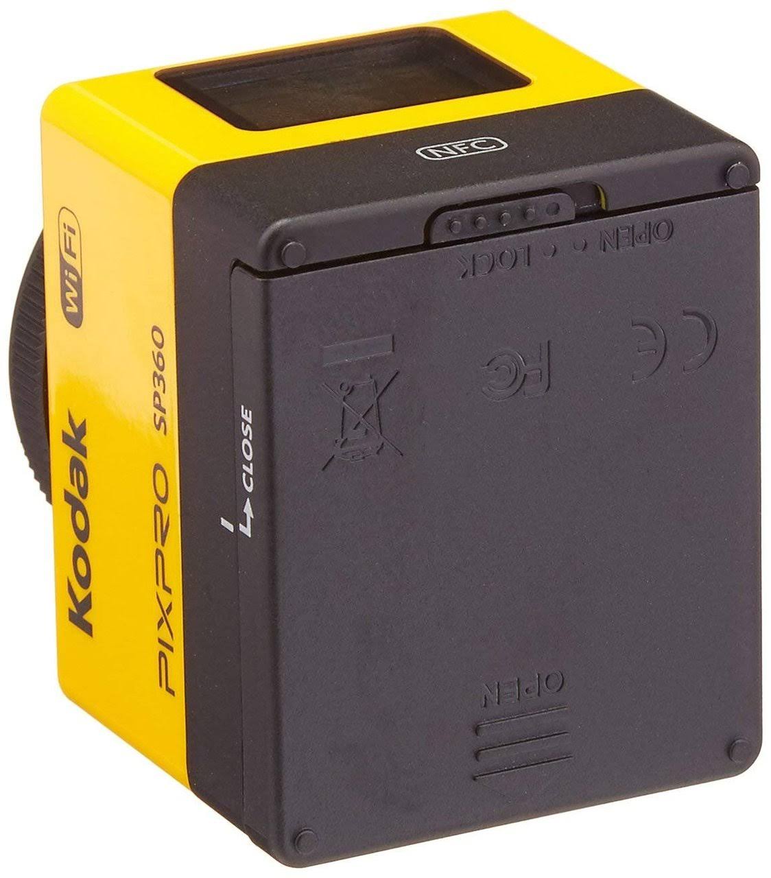 Kodak PixPro SP360 16.36 MP Action Camera - 1080p - Yellow