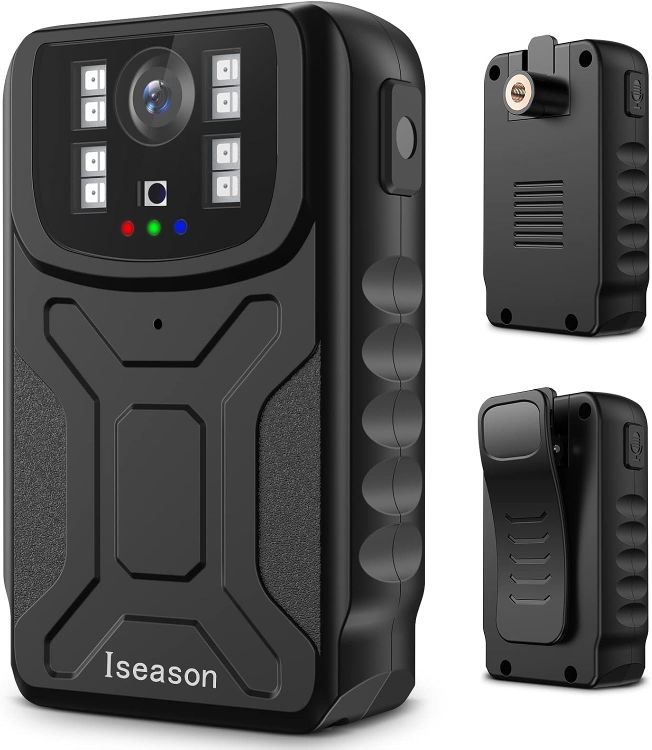 Body Camera,Body cam, 1290×1080HD ,32G Memory, Body Worn Camera, Portable Body Camera with Audio Recording Wearable,Night Vision and 130° Wide Angle,Waterproof 64,Security Camera ,Home Pack of 2