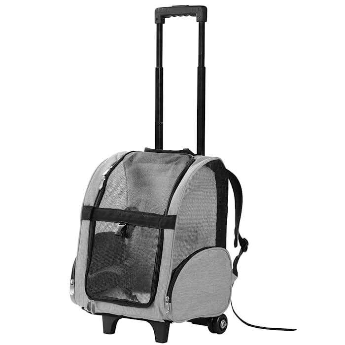 Kopeks Deluxe Backpack Pet Travel Carrier with Double Wheels - Pet Supplies online store