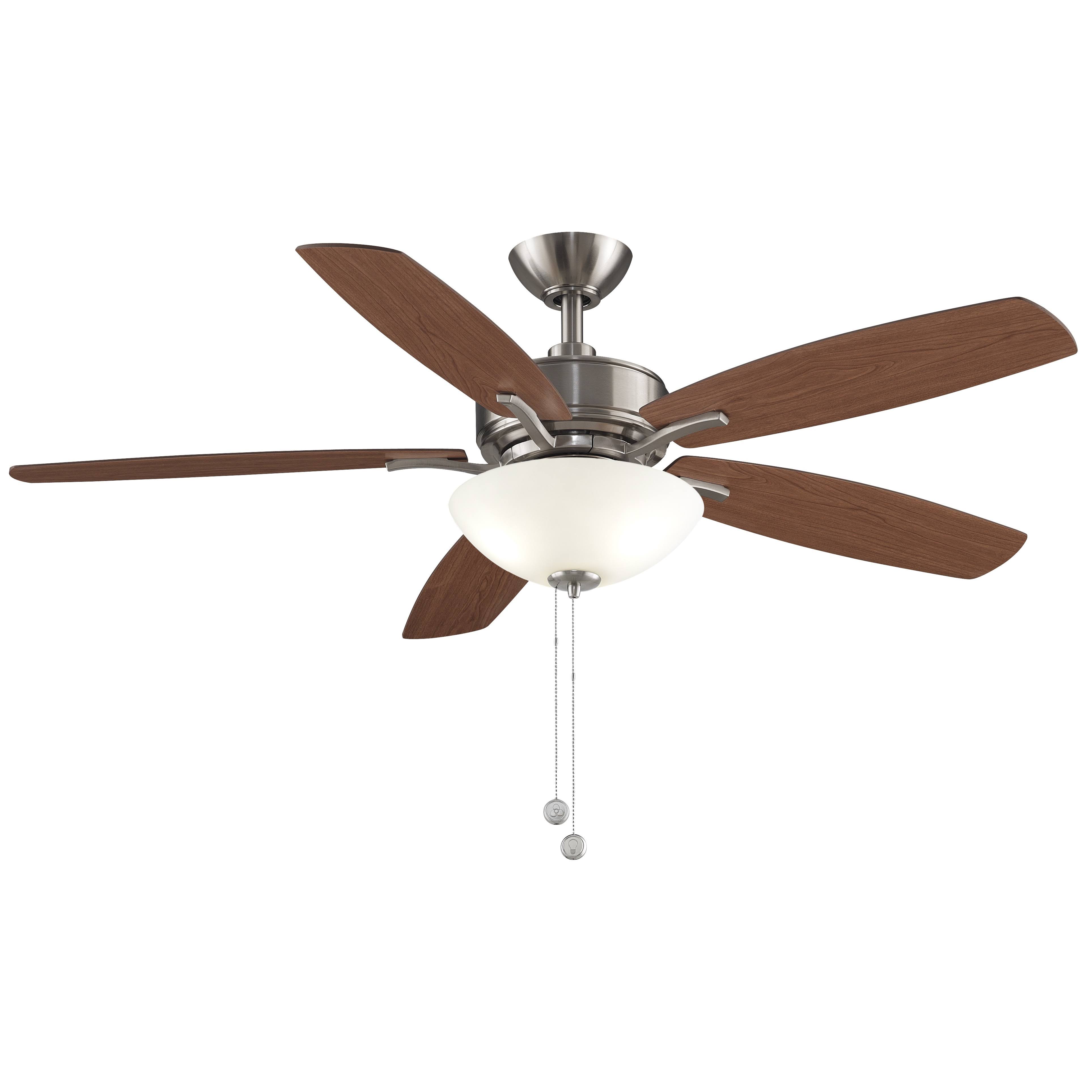 Fanimation FP6285BBN Aire Deluxe Brushed Nickel LED 52x22 Ceiling Fan
