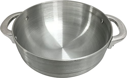 Heavy Gauge Caldero Dutch Oven with Aluminum Lid, 4.8 quart, Silver