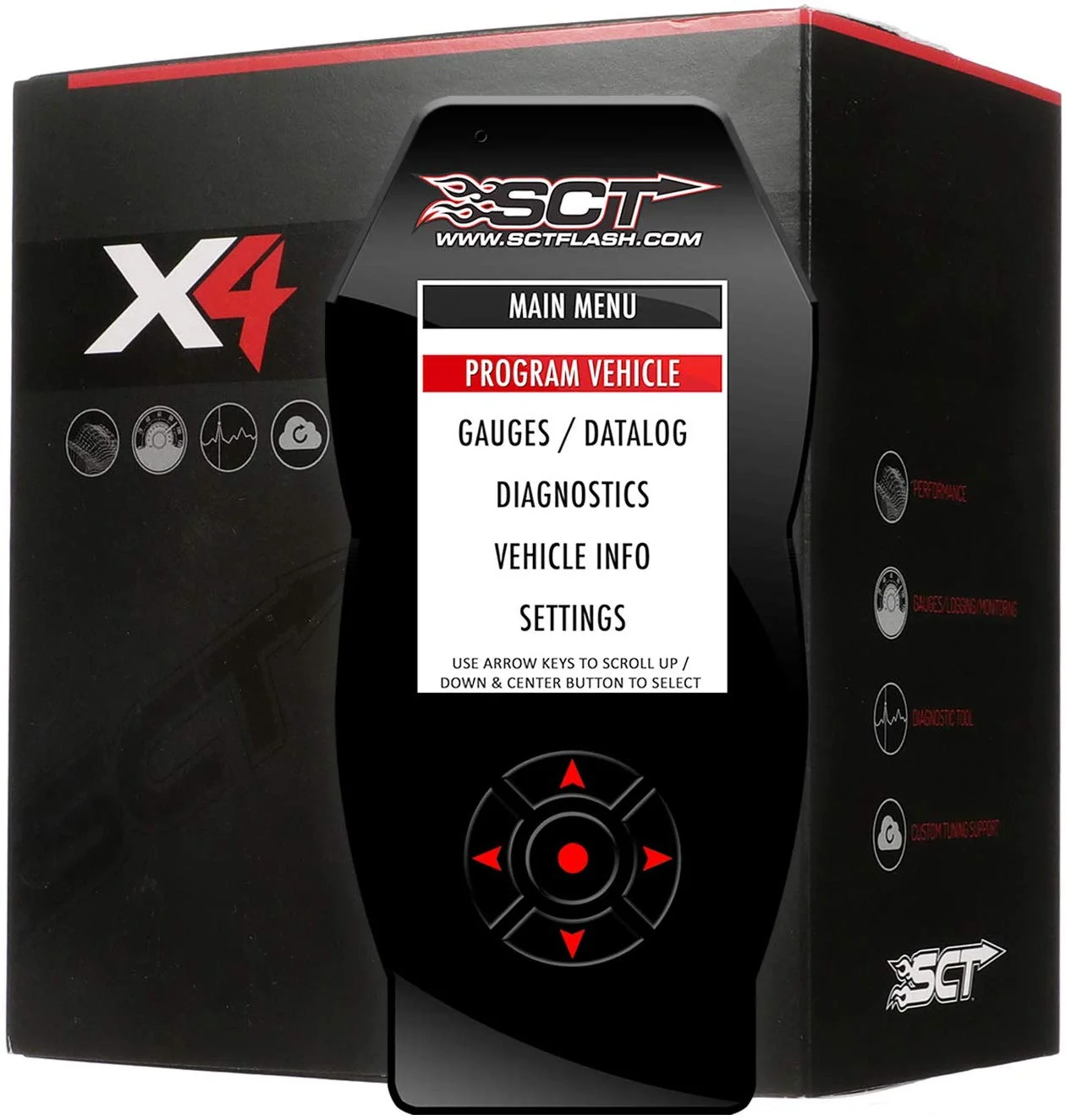 SCT Performance - 7015 - X4 Performance Tuner - Custom Power Flash Programmer- Ford - Curated Treasures Market