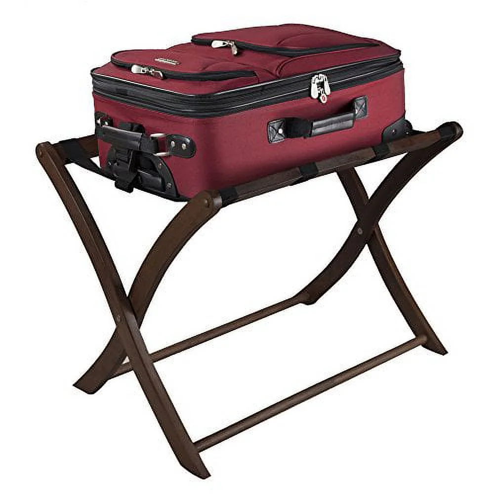 Winsome Wood Luggage Rack, Walnut