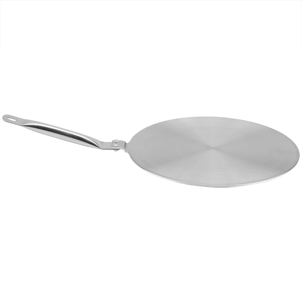 Heat Diffuser Converter Induction Plate for Gas/Electric/Induction Cooker Household Supply Stainless Steel (24cm)