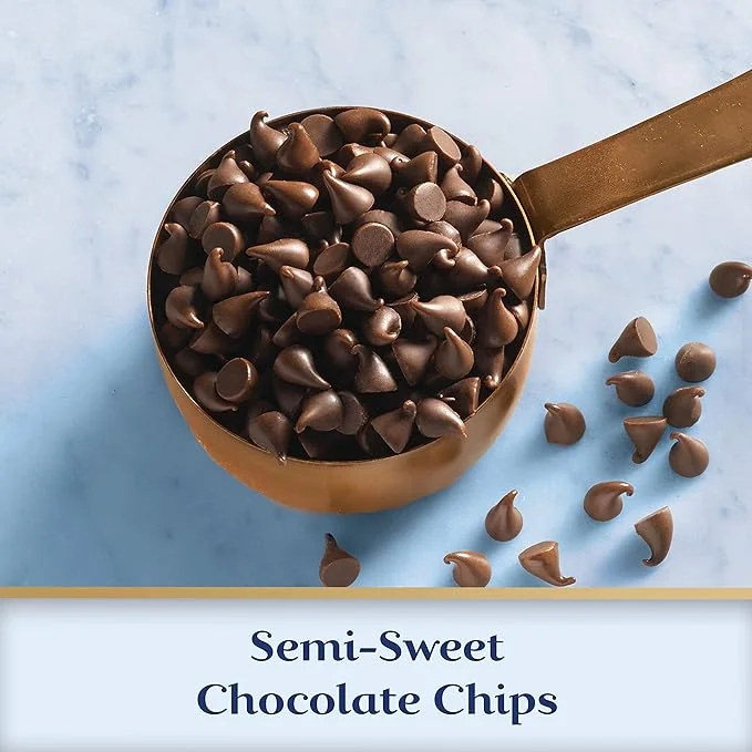 GHIRARDELLI Semi-Sweet Chocolate Premium Baking Chips, Chocolate Chips for Easter Cookies, 24 Oz Bag