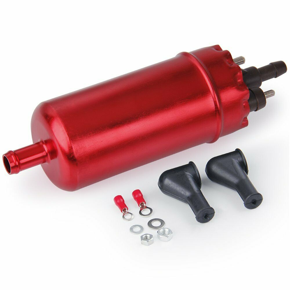 Universal 12V Electric High Pressure Fuel Pump EFI 0580464070, Red