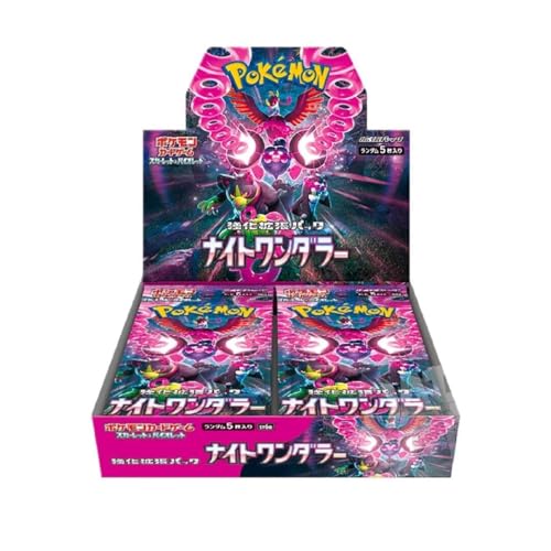 Pokemon Card Game Scarlet & Violet Enhancement Expansion Pack Night Wanderer Booster Box (Japanese) - 30 Packs