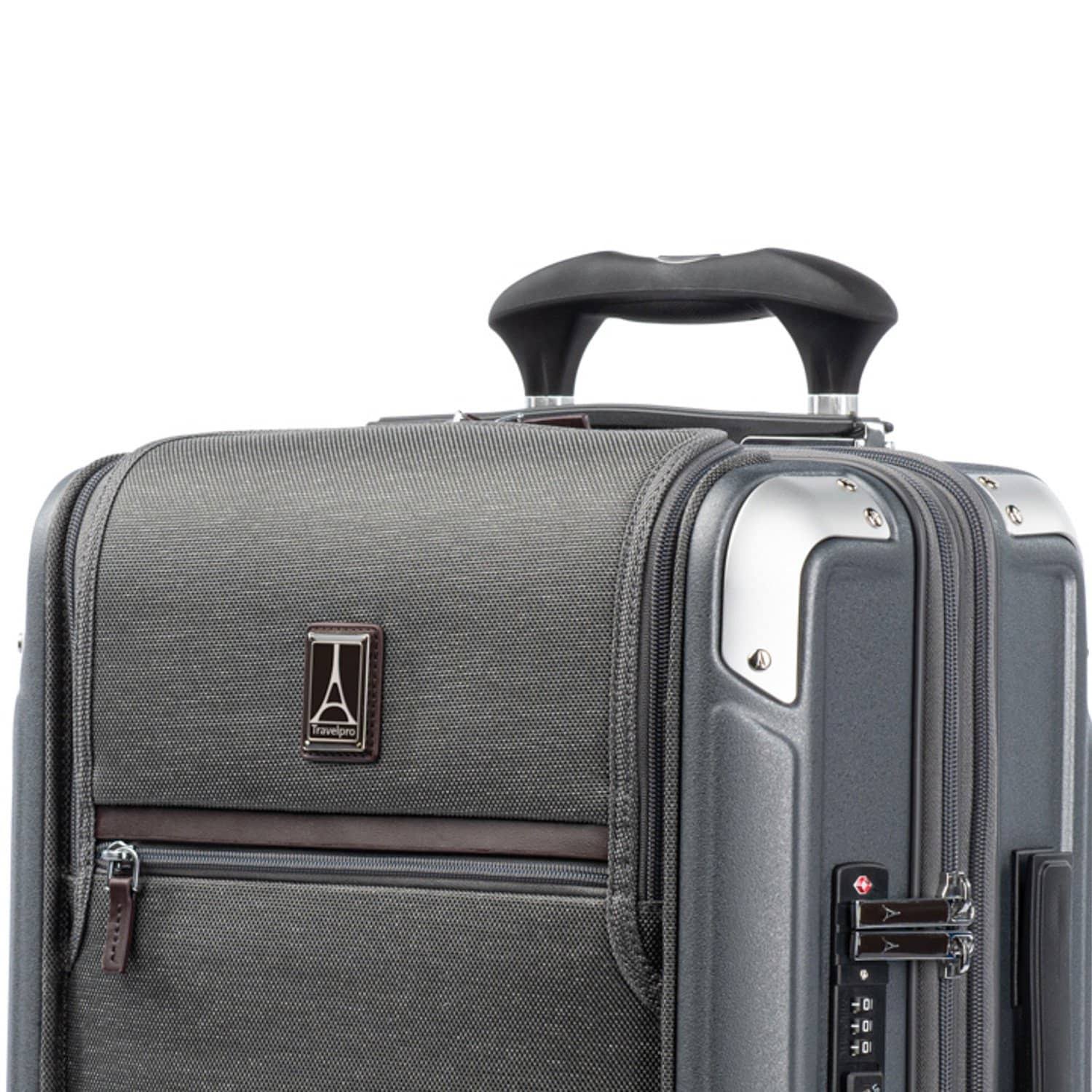 Travelpro Platinum Elite Business Plus Carry-On Expandable Hardside Spinner - Dark Sky Blue