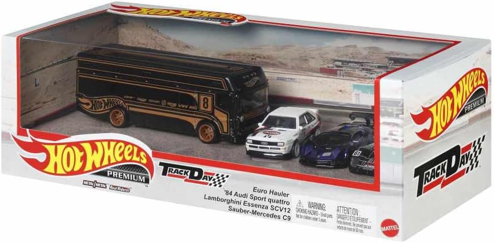 Hot Wheels 986N-GMH39 Premium Collector Set, Assorted, 3 Years Old and Up