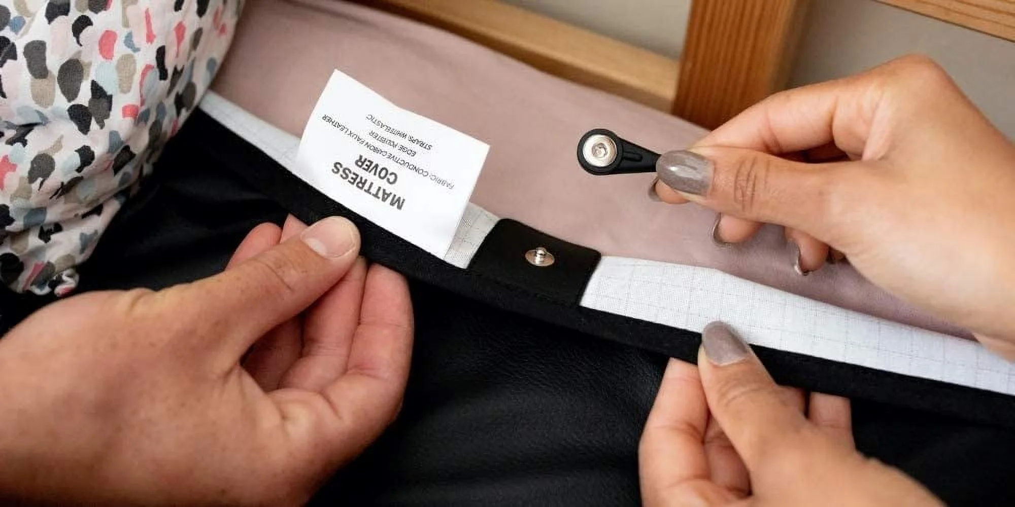 Mattress Cover for Bed (FULL size)  like grounding sheets for earthing  Improve Sleep with Clint Ober's EARTHING Products (also available in Cal King  Split King  King  Queen  Twin  T