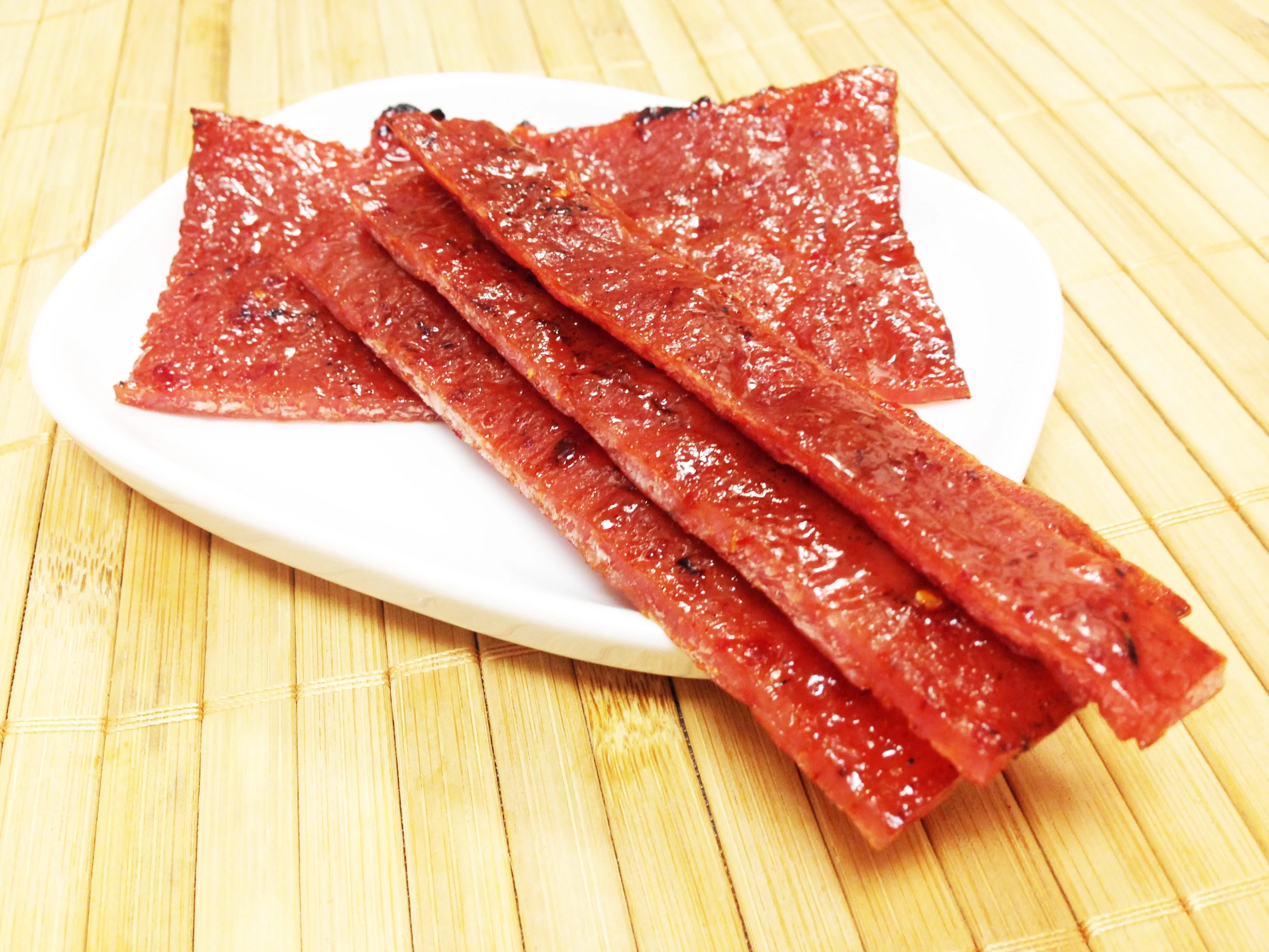 Singapore-Style Fire-Grilled Pork Jerky (Spicy Flavor 8 oz.) *Grilled Fresh to Your Order *Shipped the Same Day - L.A. Times 