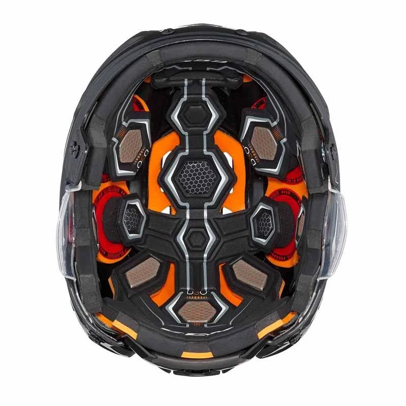 CCM Tacks 710 Hockey Helmet Combo, Small, White