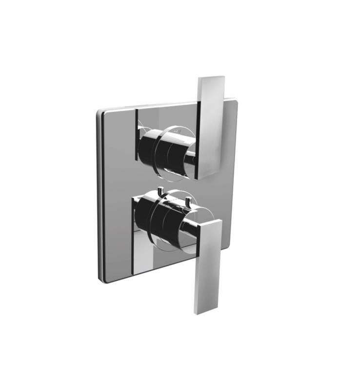 Santec Novo 7095EM91-TM 1/2x22 Thermax Thermostatic with Volume Control Trim - Matte Black