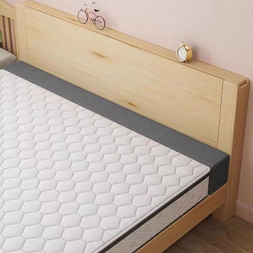 Bed Gap Filler for Headboard Space Filler Bed Crack Pillow Stopper Wall Side Mattress Extender Memory Foam Mattress Gap Filler Full Size Bed 54x4x8 Inches