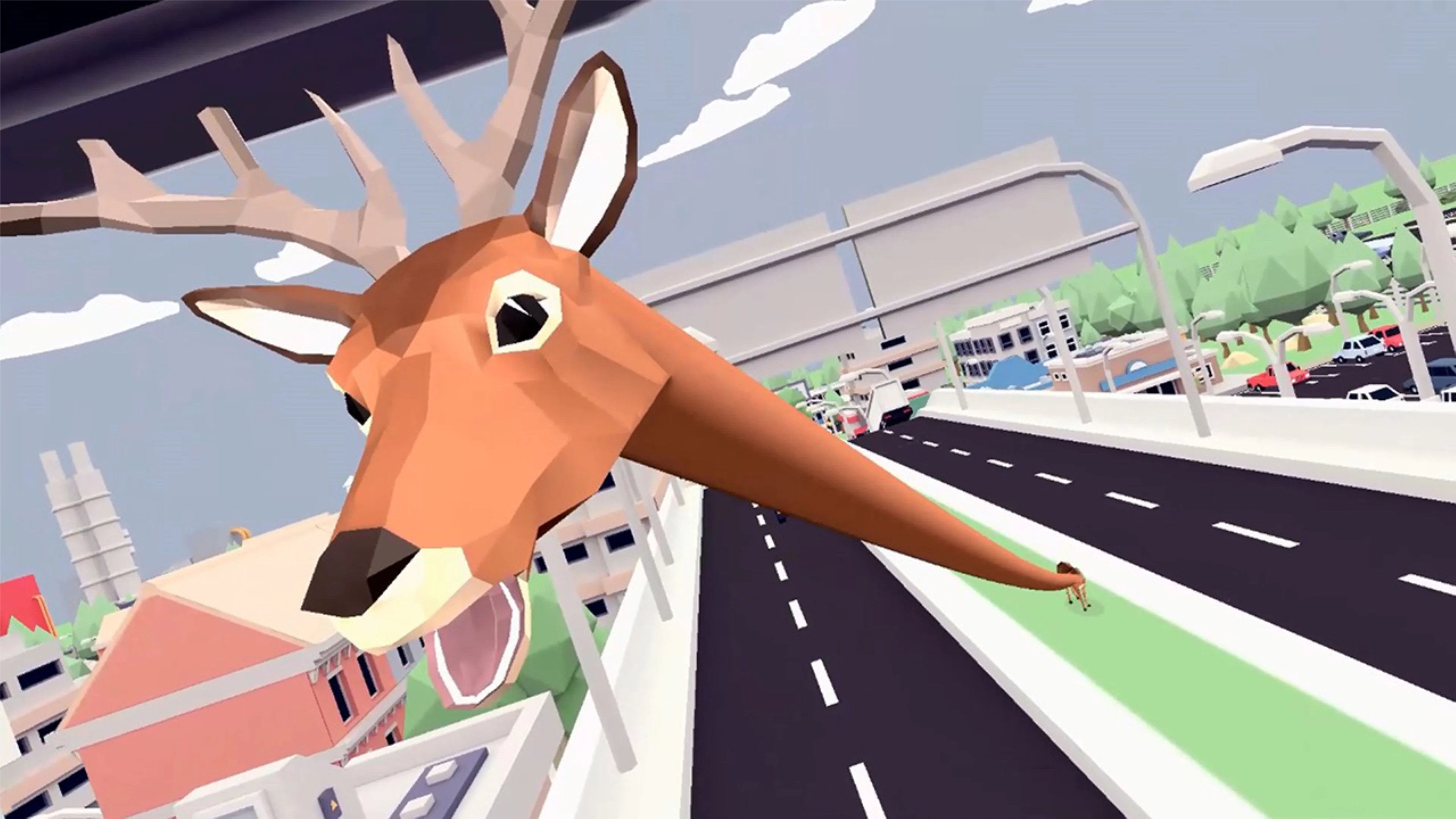 DEEEER Simulator: Your Average Everyday Deer Game, PlayStation 4, Merge Games, 8193355021440