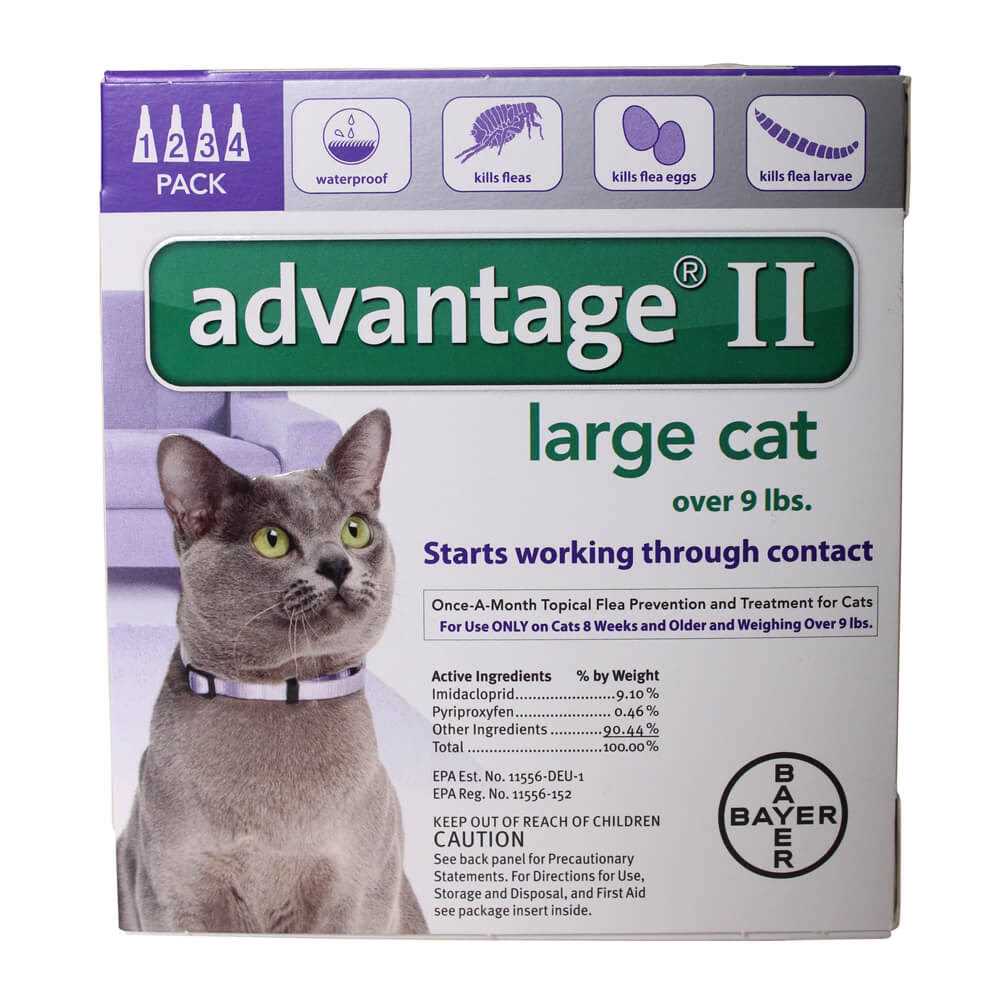 Advantage II Flea Treatment Cats - Pet Supplies online store