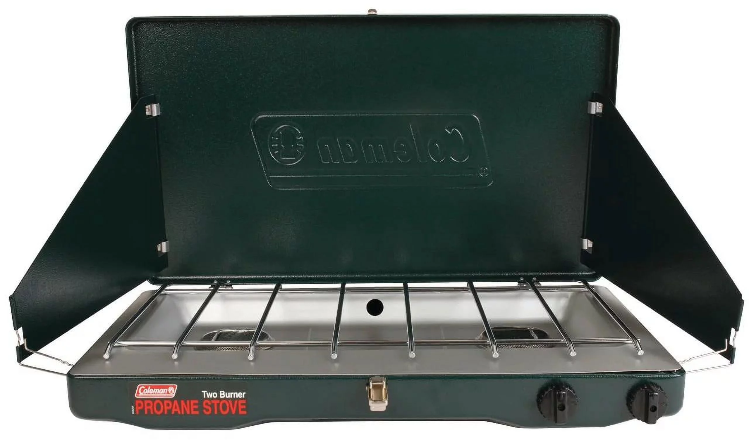Classic Propane Gas Camping Stove, 2-Burner
