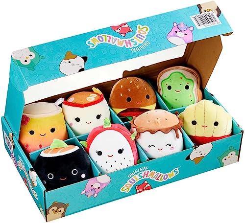 Squishmallow 5-inch, Food Theme, 8-Pack
