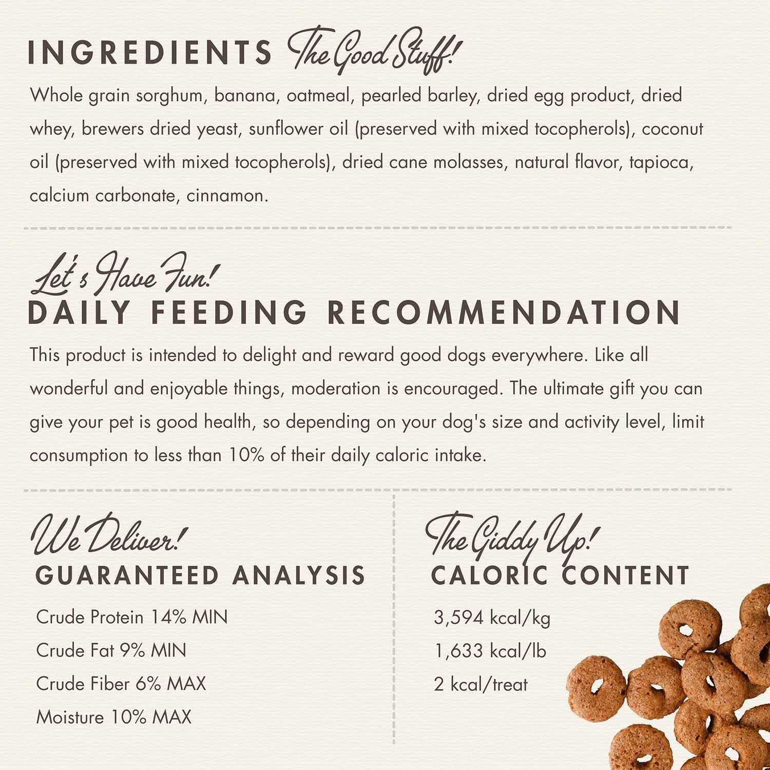 Fromm Crunchy O's Dog Treats - Pet Supplies online store