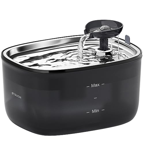 Stouchi Stainless Steel Cat Water Fountain