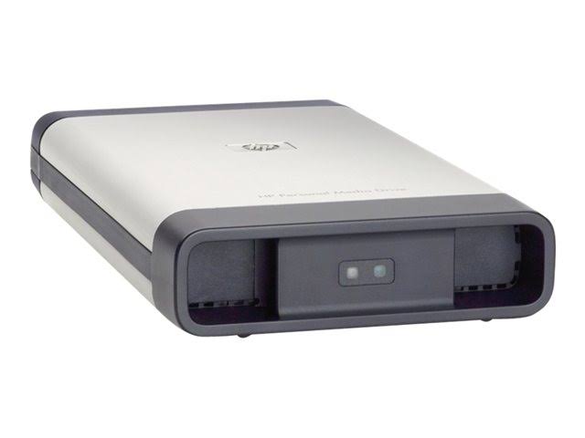 HP Personal Media Drive 500 GB Portable External Hard Drive HD5000S Laptop Desk