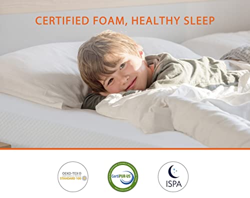 Gel Memory Foam Mattress, 6/8/10/12 inch Firm Mattress in a Box, CertiPUR-US Certified Mattress for Cool Sleep & Pressure Relief (12 in, Twin)