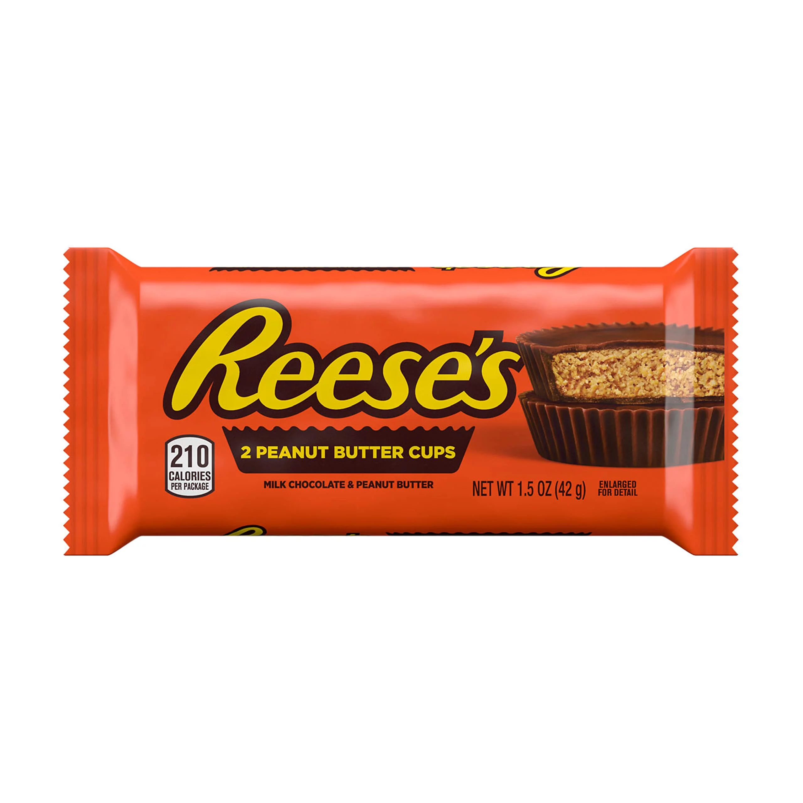 Reese's Milk Chocolate Peanut Butter Cups, Valentine's Day Candy Packs, 1.5 oz (36 Count)