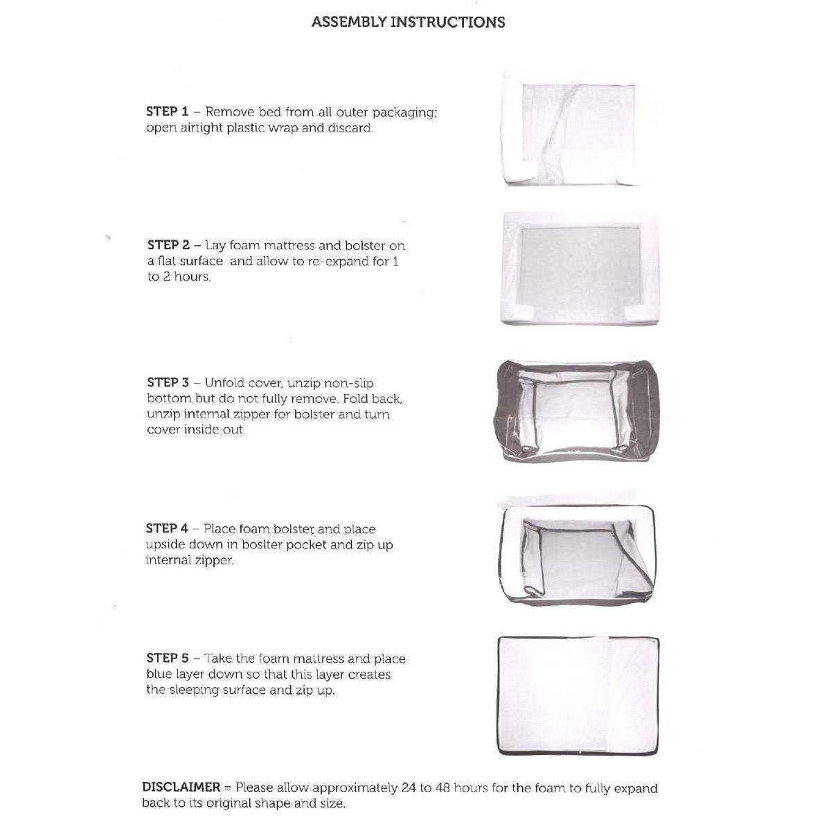 Sealy Lux Orthopedic Memory Foam Dog Bed - Pet Supplies online store